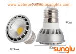 5W COB Dimmable LED Spotlights E27 SMD LED GU10 Bulbs For Restaurant / School