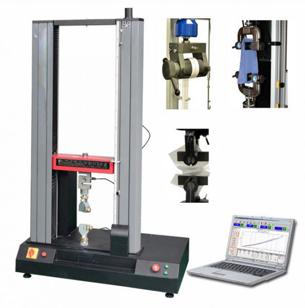 Single Phase Tensile Test Equipment Load Cell Fabric Tensile Tester