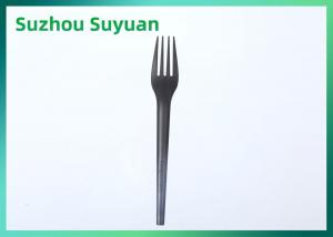 Quality Black Eco Friendly Disposable Tableware , Environmentally Friendly Forks wholesale