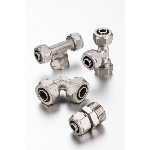 Multilayer pex pipe fittings brass compression fittings coupling for pex-al-pex pipe