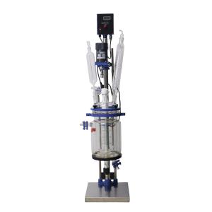 Quality Double Layer Lab Chemical 5L Jacketed Glass Reactor wholesale