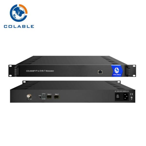 Cheap IP To DVB T 8 Channels RF Modulator , Hdmi Channel Modulator For Digital TV Headend System for sale