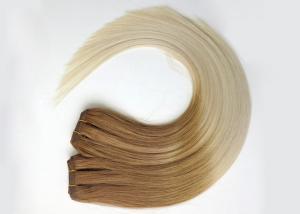 Quality Virgin Peruvian Hair Extensions 100 Human Hair Clip In Soft Silky Straight Wave wholesale