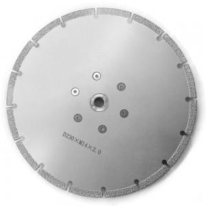 Quality Good Sharpness Diamond Cutting Disc for Stone Cutting Segmented Vacuum Diamond Saw Blade wholesale