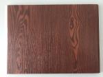 Fireproof PVC Garage Wall Panels With Wooden Lamination Width 40cm
