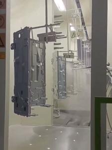 Quality Precision Controlled Automated Powder Coating Line Electronics Powder Coating Unit wholesale