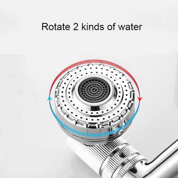 Electroplating 360 Degree Swivel Gold Bathroom Faucet Single Handle Sink Faucet Preservative