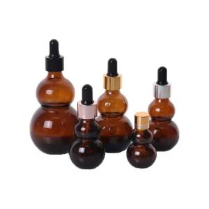 China 15ml 30ml Amber Glass Dropper Bottle Essential Oil Bottles for Hair and Body Oil on sale
