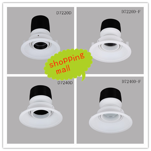 12W /20W Cree cob living room light recessed downlights ip20 MW DALI dimmable recessed light
