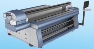 4 Colors Tile Roll to Roll UV Flatbed Printer with Full - automatic Printhead Cleaning
