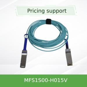 China Mellanox AOC DAC cable 200G 15m QSFP56 Aoc Fiber Cable MFS1S00-H015V Active Optical Cable on sale