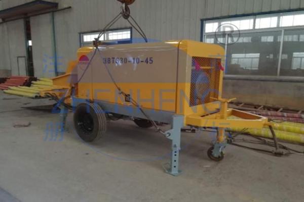 Cheap Customized Electric Concrete Pump Easy To Work Double - Loop Open Circuit for sale