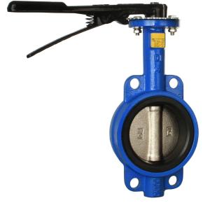 JIS 5K 10K cast iron butterfly valve