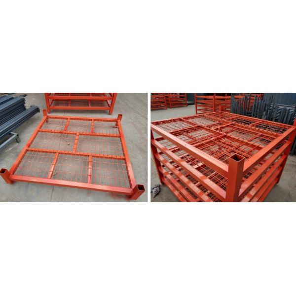 Pallet Stacking Rack For Tire Warehouse Storage Tire Rack