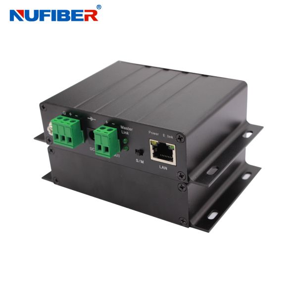 10/100Mbps IP over 2-wire Extender with POC function DC48V Power Supply