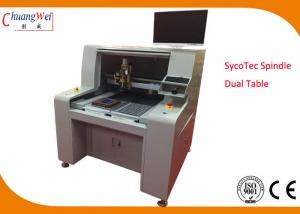 China High Speed 2 Way Sliding Cutting Depaneling PCB Router Machine Low Stress on sale