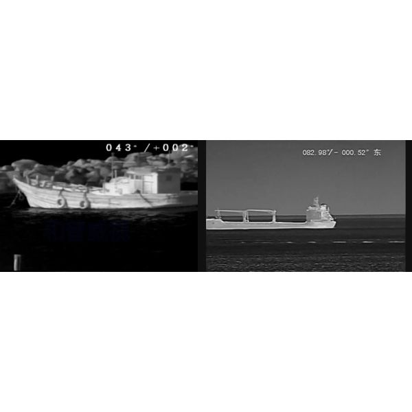 Outdoor PTZ Security Thermal Imaging Camera Digital Amplification