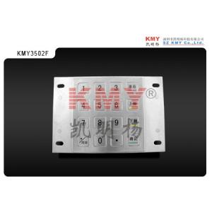 Quality 16 Keys Metal Keypad Interactive Kiosk Metal Keyboard With Customizable Layout wholesale