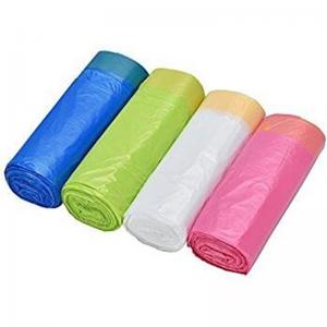 Quality 100% Biodegradable Garbage Bags On Roll Corn Starch / PLA / PBAT Material Made wholesale