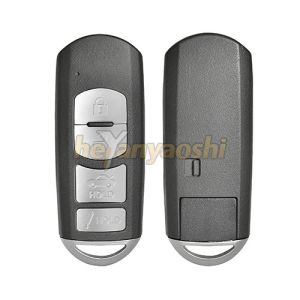 Quality Mazda 4 Buttons Smart Key Shell with Emergency Key Insert wholesale