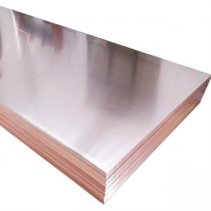 China 99.99% Pure Copper Sheet Plate Red C10100 4 -100mm on sale