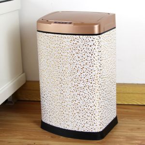 Quality 3.17 Gallon Automatic Stainless Steel Trash Can wholesale