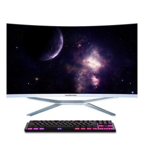 Quality WIN 10 OS All In One Desktop Computer with 24 inch Curved Screen and Core i3 i5 i7 CPU wholesale