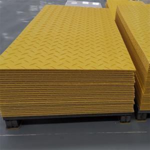 Quality 2*8ft HDPE Ground Protection Sheets Temporary Road Access Mats For Construction wholesale