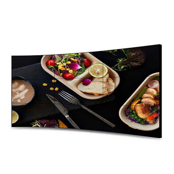 Shopping Malls Video Wall Panels , High Resolution LCD Video Wall Monitors For Resturant
