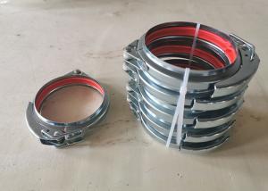Quality Dust Collection System Galvanized Pipe Clamp Stamping Parts Air Ducting With Seal wholesale