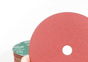 Quality 5 Inch Sanding Discs 100mm Aluminum Oxide Resin Fiber Sanding Discs For Angle Grinder Start wholesale