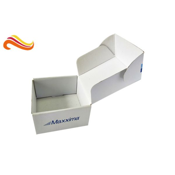 CMYK Printing Corrugated Paper Box Packaging Custom Size For Electronics