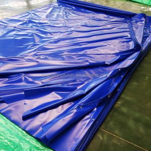 China Outdoor PVC Tarps for Coated Waterproof Truck Cover Tarpaulin Roll Fish Tank Canvas on sale