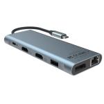 6 In 1 Usb C Hub Type C Adapter 4K HDMI 60hz Multiport Card Reader USB3.0 TF PD
