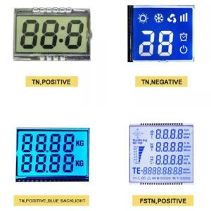 Quality Customize COB COG 7 Segment Size Monochrome LCD Screen Display Module wholesale