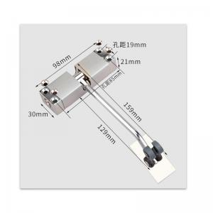 Quality Automatic Sliding Aluminum Door Closer Adjustable 25-65kg Apply Weight 175 Degrees wholesale