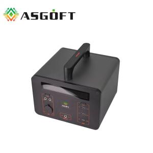 China Asgoft New Energy Power Station Solar Generator 200w 300w With Foldable Solar Panel on sale