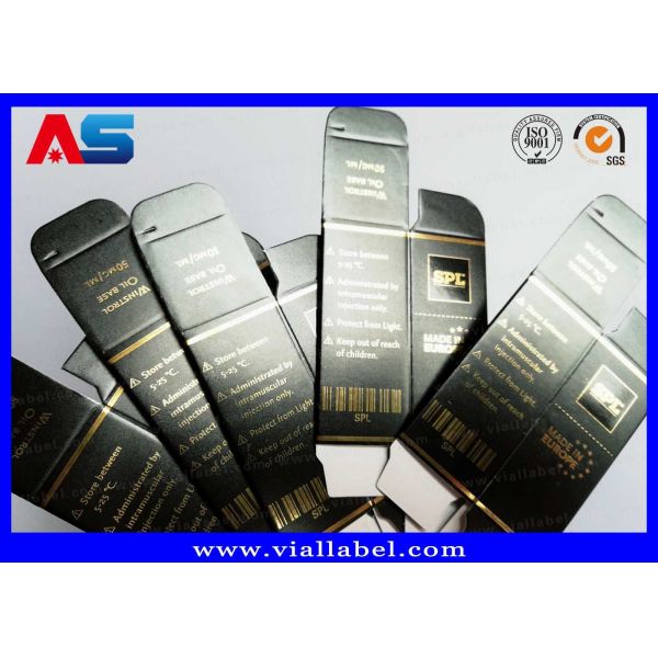 Silver / Gold / Metallic color Embossed 10ml Small Storage Boxes Professional Printing Custom Colors