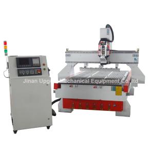 China Linear Auto Tool Changer CNC Router with Moving Tool Post on sale