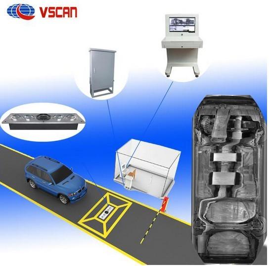 Cheap Alarm signal Under Vehicle Surveillance System to check vehicle security on border for sale