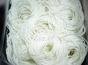 Quality factory wholesale ribbon 3mm white color elastic earloop for normal mask material wholesale