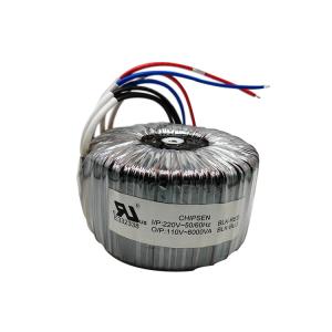 China custom 12-0-12v 24 0 24 5amp 50hz transformer toroidal transformer power audio amplifier transformer for game machine on sale
