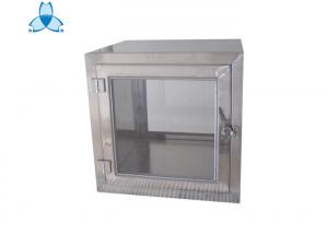 Quality Durable Stainless Steel Pass Through Box Dust Proof For Pharmaceutical Cleaning wholesale