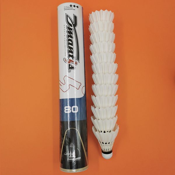 Competition Badminton Feather Shuttlecock Outdoor Sports Badminton Ball Feathers