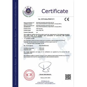 Shenzhen Aidacom Cleantech Co., Ltd. Certifications