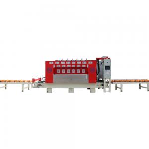 Quality Grinding Function PLC Automatic Continuous Granite Marble Stone Bush Hammering Machine wholesale