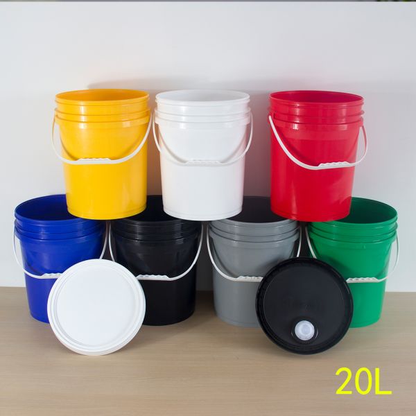 14L Plastic Bucket for Liquid Made of Food Grade PP Material and ISO9001 Certified