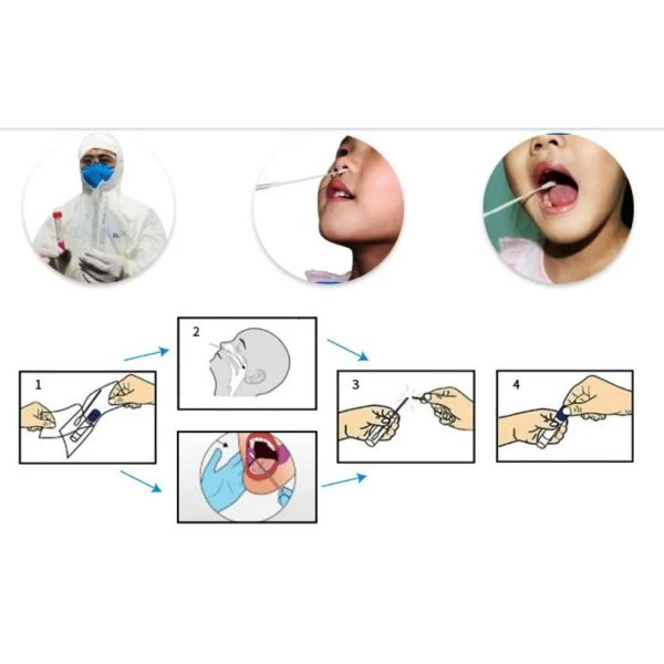 sterile Sampling Swab virus sampling tube with FDA CE certificated