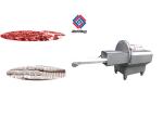 Frozen Meat Ham Steaks Slicing Cutter Machine Numerical Control Constant Speed