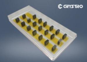 Quality Crystro Nd Y3Al5O12 NdYAG Single Crystal 3*3 For Building Laser Marker wholesale